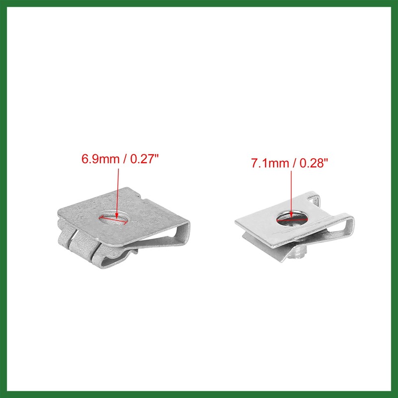 Motoforti 24pcs Engine Undertray Clips Screws Under Cover Splashguard Rivets