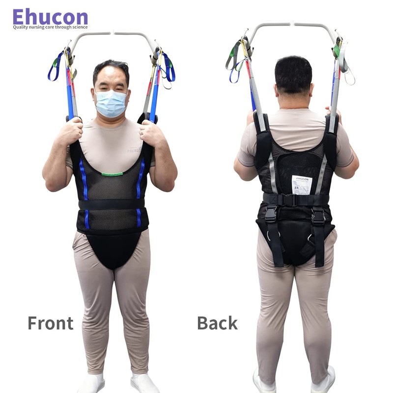 Ehucon Comfort Padded Patient Lift Walking Sling,500lbs Safety Loading Weight,Medical