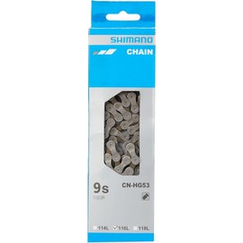 SHIMANO CN HG53 9 Speed Chain, Electric CNHG53116I