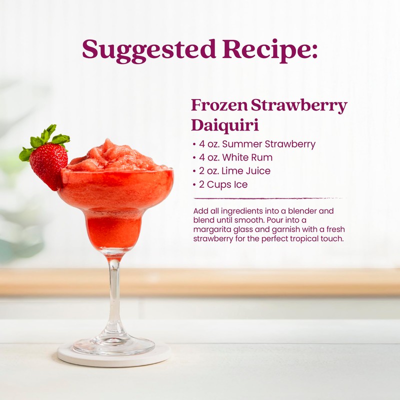 Smartfruit Summer Strawberry + Antioxidants – 100% Real Fruit Purée