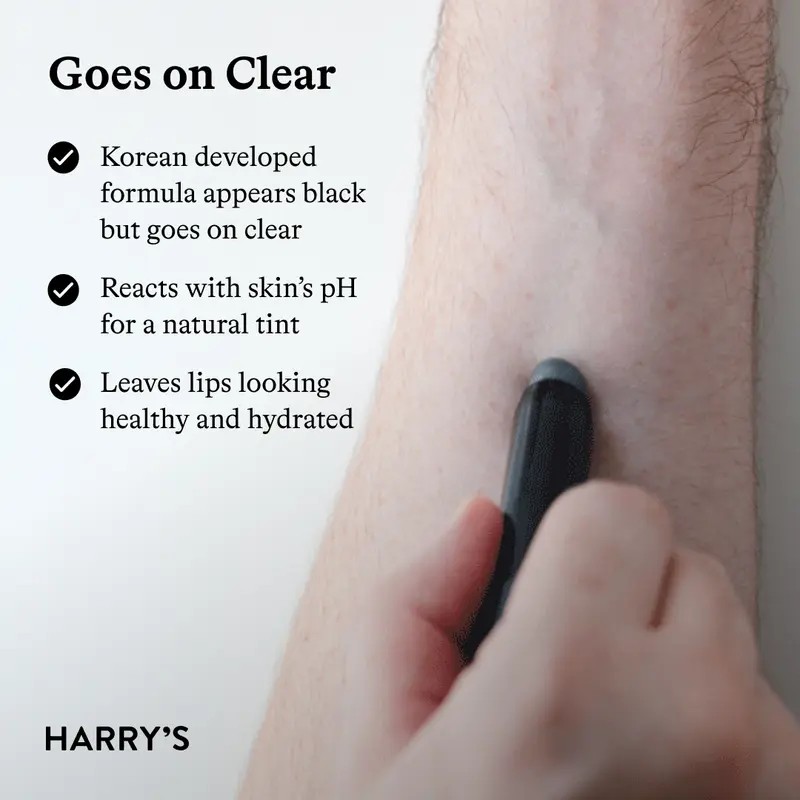 Harry's 3-Pack Black Lip Balm for Men – Korean Lip-Care