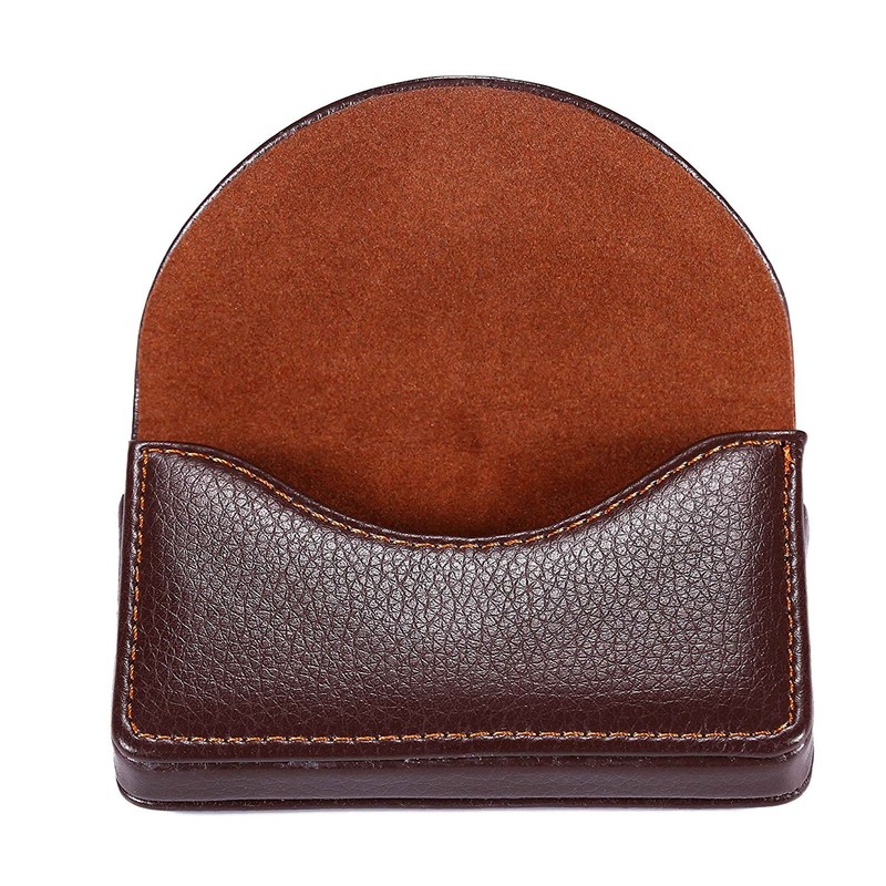 Hamosky Leather Business Name Card Holder Case Wallet Credit Card