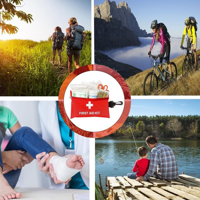 Small First Aid Kit -98 Piece First Aid Kit, Small
