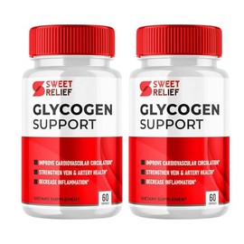 Sweet Relief Glycogen Support - Sweet Relief Blood Vessel Cleaner, Sweet Relief Capsules, Advanced Formula for Overall Wellness, SweetRelief (120 Capsules, 2 Pack)