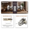 Copper Creek Colonial Passage Interior Door Knob – ANSI Grade-3