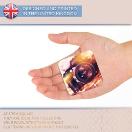 Destination Vinyl ltd Fridge Magnet - Photography Camera Lens 24006