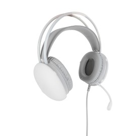 Gaming Headset with Microphone, USB Wired Over Ear Headphones Noise Reduction with RGB LED Light, Ergonomic Computer Headphones for PC Laptop Smartphone