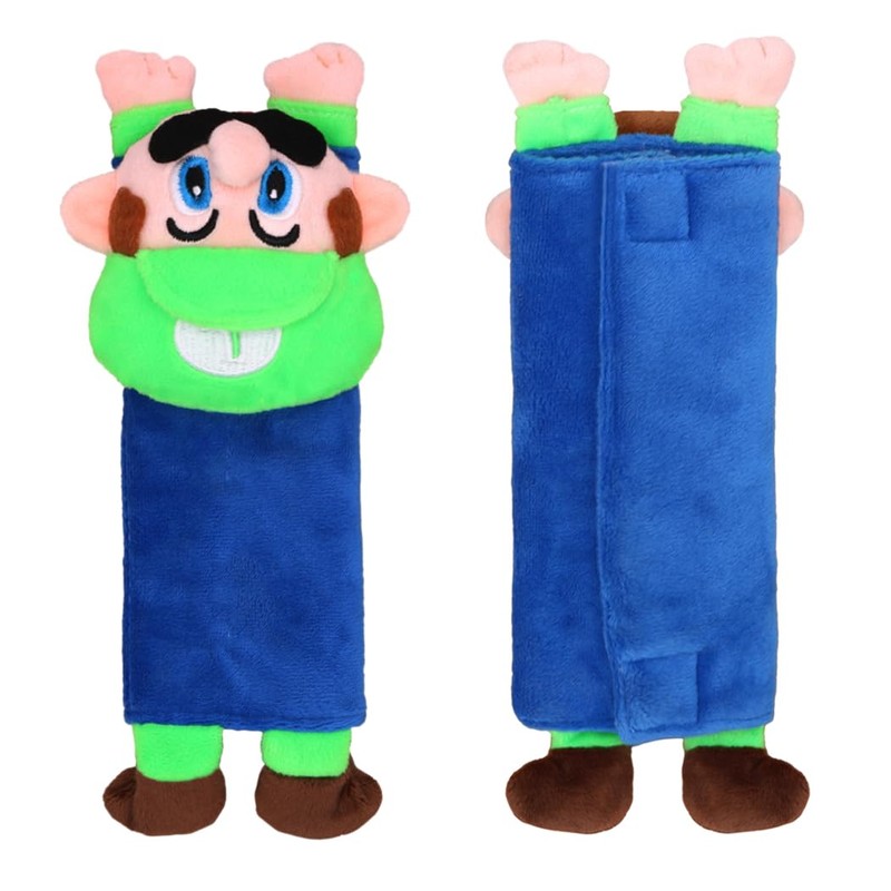 HODRME Car Seat Belt Covers for Kids-Cute Plush Safty Belt