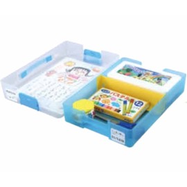 Artec 3600 Tool Box, Blue, 9.4 x 13.4 x 2.6 inches (24 x 34 x 6.5 cm), Includes Dividers, School Desk, Compatible Size