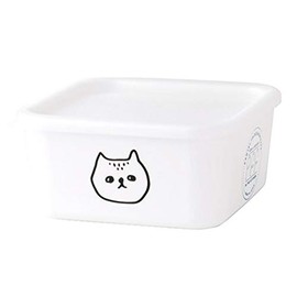 Nakajima 19-456538 PFF NECO Square Stocker, XS White, Approx. 15.9 fl oz (450 ml) (Made in Japan)