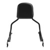 SLMOTO Standard Sissy Bar Upright Backrest Fit For Harley Fat