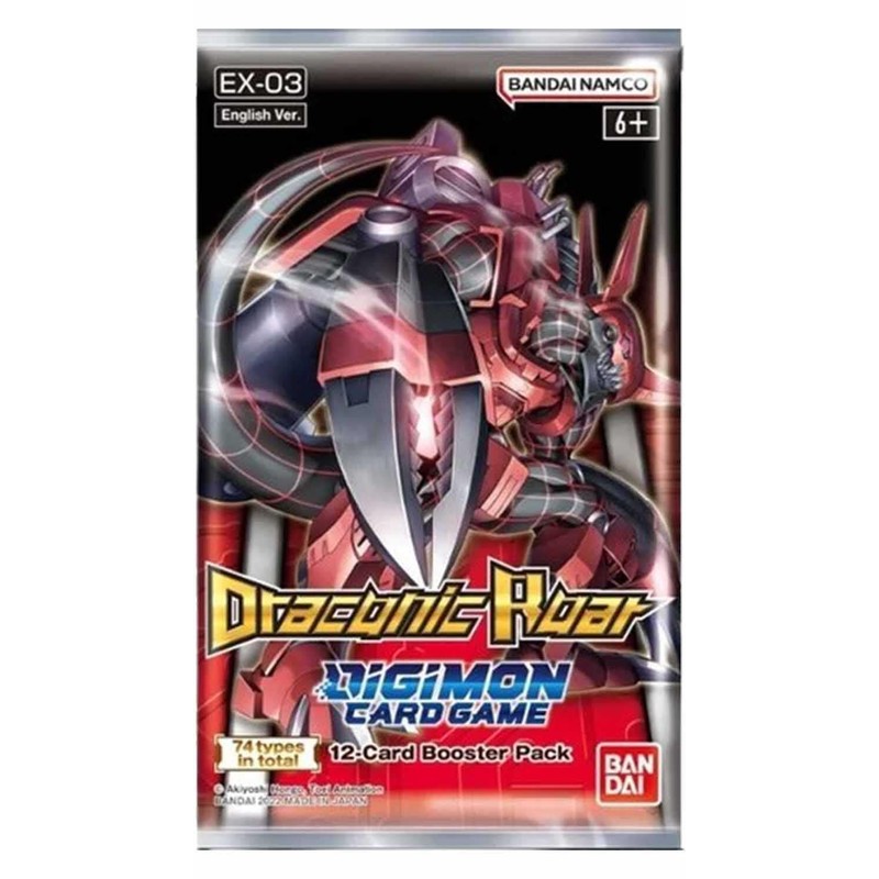 Bandai Digimon Card Game EX03 Booster Draconic Roar - English