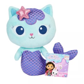 USA ALDI Gabby’s Dollhouse, 2022 8-inch Mer Cat Purr-ific Plush Toy Doll New NWT