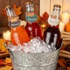 Thanksgiving Pumpkin Gold Napkin Rings Set of 6, Thanksgiving Table