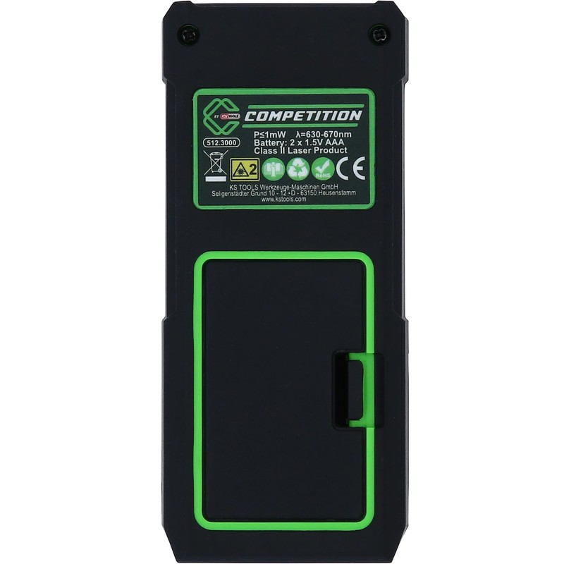 KS Tools 512.3000 Competition Laser Rangefinder up to 70 m