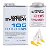 WEST SYSTEM 105A Epoxy Resin (32 fl oz) Bundle with