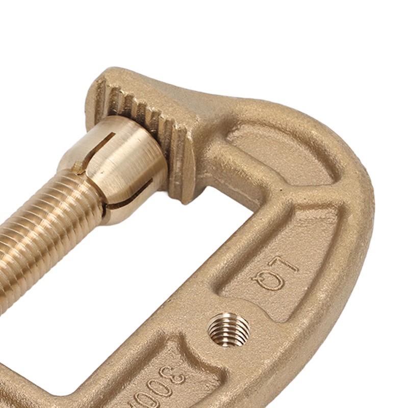 Welding Ground Clamp Brass Good Electrical Conductivity Anti Oxidation G