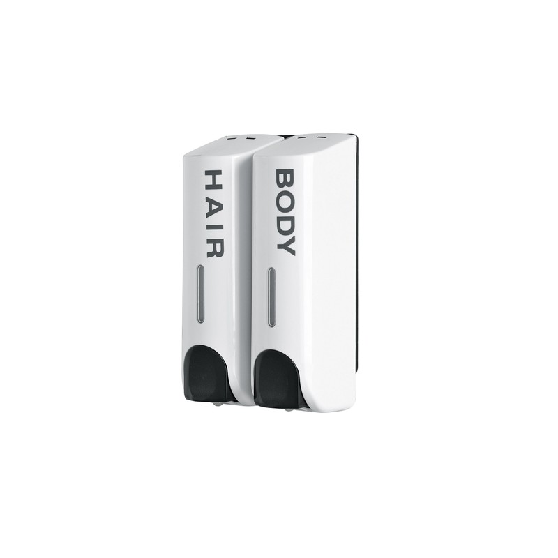 6504 Hair & Body Soap Dispenser for Wall - White