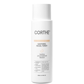 Corte Dermo Essential Soothing Facial Toner 200ml A moisturizing toner that balances the skin with a slightly acidic type that minimizes skin irritants. / 코르테 더모 에센셜 수딩 페이셜 토너 200ml 피부 자극 요인을 최소화한 약산성 타입으로 피부 밸런스를 맞춰주는 보습 토너