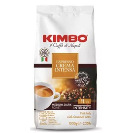 Kimbo Espresso Creama Intensa Medium Dark Roast Coffee Beans 2.2 LBS (PACK OF 2)