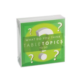 TableTopics TG-0236-A TABLETOPICS to Go - What Do You Think