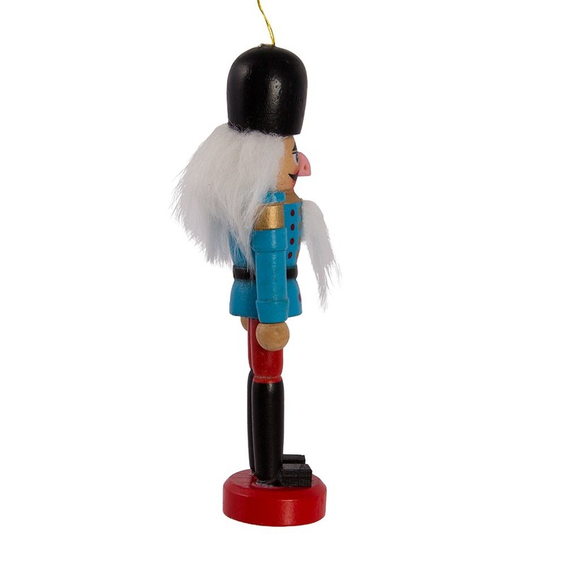 Kurt Adler Wooden Nutcracker Ornament Set, 5-inch Height, Multicolor, Wood