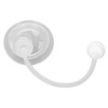 Bottle Nipple with Weighted Straw Duckbill Spout Transparent Soft Silicone
