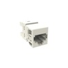 UNJ600-WH - Uniprise UNJ600 Category 6 U/UTP Information Outlet, white