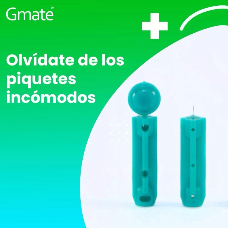 DL Lancetas Finas Ultra Delgadas Para Punción Gmate 200 Piezas