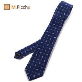 M.Picchu Men's Necktie Business Men's Hunting Wedding Solid Color Solid Polka Dot Stripe Print Petite Floral Plaid Stripe Dot Gift -