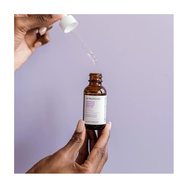 MY INGREDIENTS, Sérum de Retinol en Escualano, Renueva la Piel,