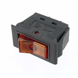 Illuminated Wave Switch Orange