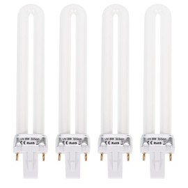 BESPORTBLE Nail Star Uv Bulbs 4pcs Nail Art Tools para Portable Nail Bulb Tube Set Watt Manicure