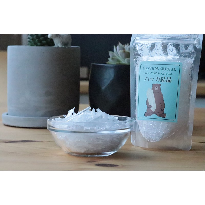 Natural Peppermint Crystal (L-Menthol Peppermint Brain) (Food Additives, Made in