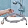 G1/2 1.5m Pull Out Faucet Hose Nylon Braid PVC Flexible