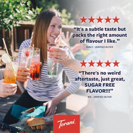 Torani Sugar Free Syrup, Coconut, 25.4 Ounce (Pack of 4)