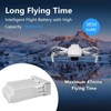 Drone Battery Rechargeable 3850mAh 47 Minutes Flying Time Multiple Prevention