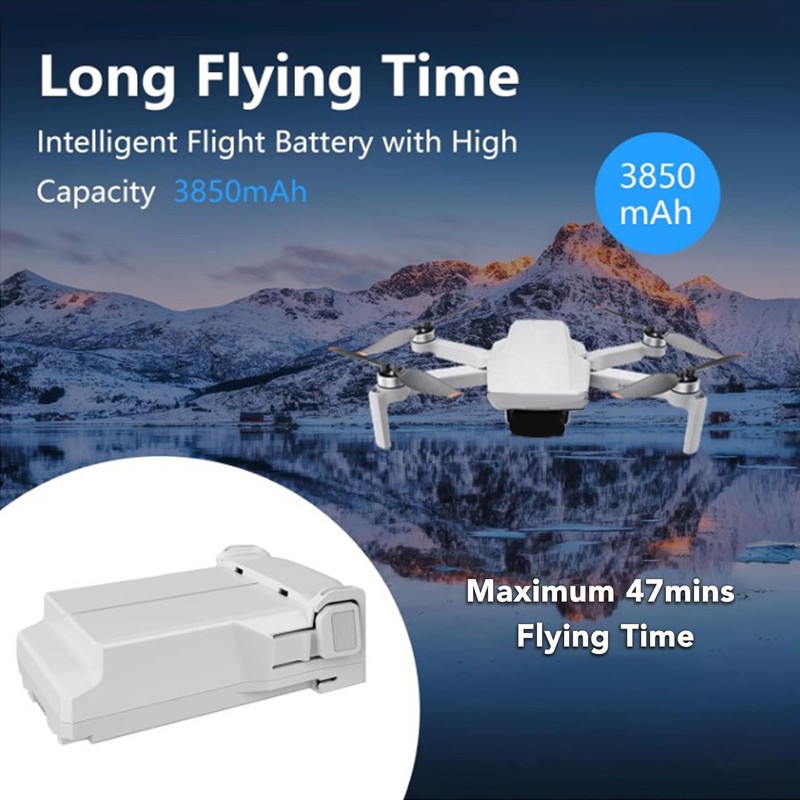 Drone Battery Rechargeable 3850mAh 47 Minutes Flying Time Multiple Prevention