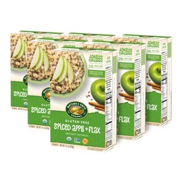 Nature's Path Organic Spiced Apple + Flax Oatmeal, 11.3 oz (Pack of 6), Gluten Free, Non-GMO