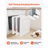VEVOR Pull-Out Trash Can, 35 QT x2 Double Under Mount