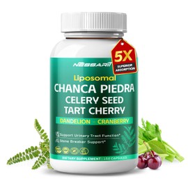 NESSARIT Chanca Piedra, Celery Seed, Tart Cherry, Dandelion & Cranberry – Support Urinary Tract & Antioxidant Health – 150 Capsules