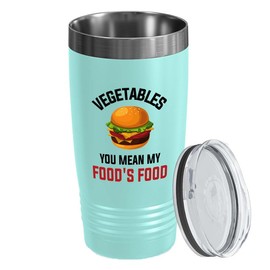 Dietetics Teal Edition Viking Tumbler 20oz - Vegetables - Registered Dietitian Nutritionist Foodies Vegan Vegetables Dietician Vegeterian Consultant