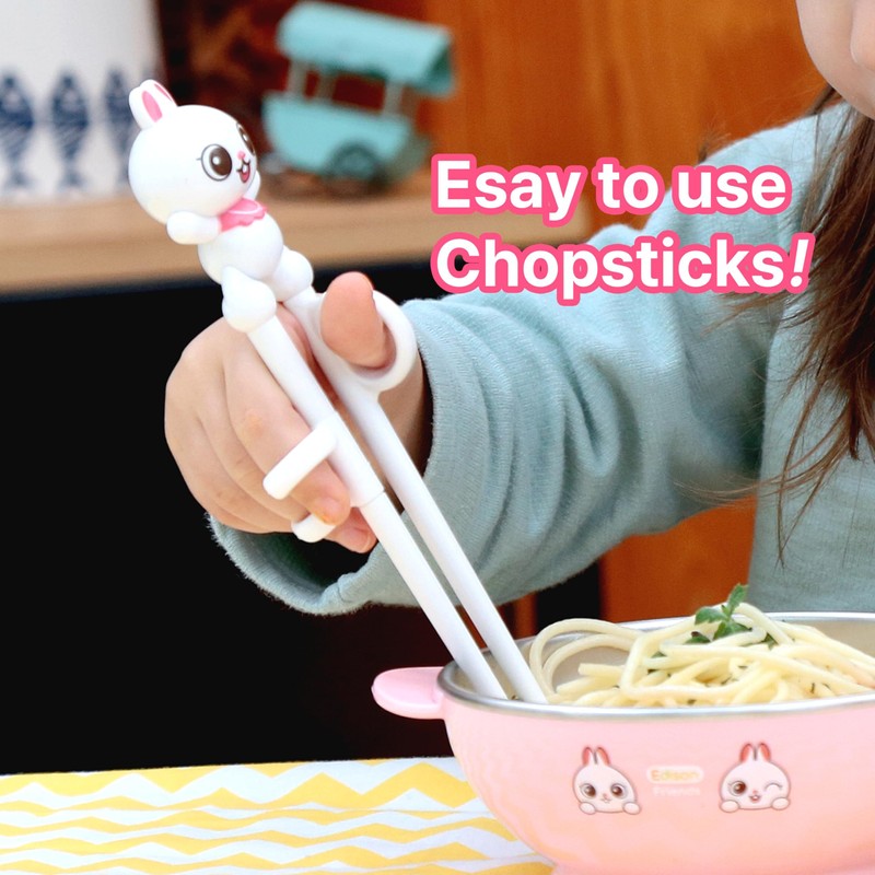 Edison Friends Chopsticks, Training Chopsticks, Learning, Beginner, Brain Training, Practice,
