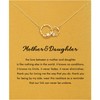 Baydurcan Mother Daughter Necklace Gifts for Mom Birthday Unique Mom