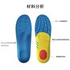 Frenflu (S) High Cool Insole, Shock Absorption, Arch Support, Men's,