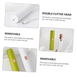 Didiseaon 1 Set Electric Epilator Electric Nose Hair Trimmer Brow Electric Razor Facial Razors for Women Face Lady Tools Women Hair Removal Face Shaver for Women Facial Hair White Abs