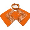 Trifong Bandana, 100% Cotton, Cashew Nut Pattern, Paisley Handkerchief, Unisex,