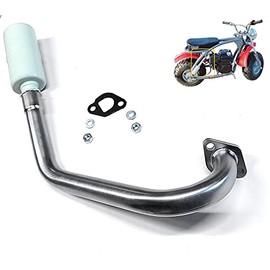Exhaust with Muffler for: Coleman BT200X Mini Bike.