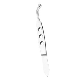 Vaguelly Stainless Steel Meibomian Gland Tweezers Forceps for Eyelid Women Beauty Tool