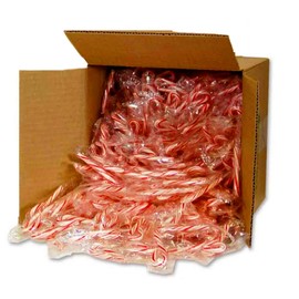 Mini Candy Canes Red & White Made WITH REAL PEPPERMINT - BULK PACK OVER 520 Bulk Mini CANDY CANES - Holiday Candy for Christmas, Santa Parade, ThanksGiving, Holidays and More!!!